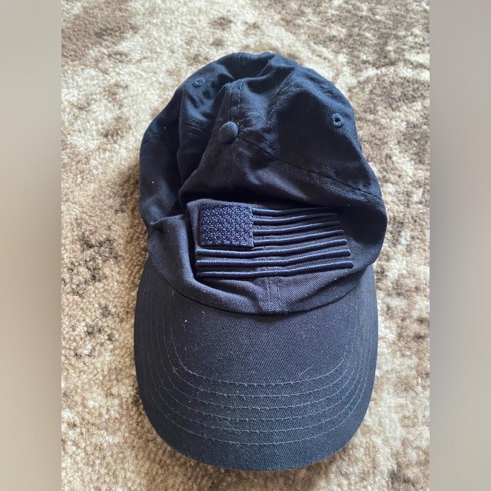 United States Flag Hat Velcro Back